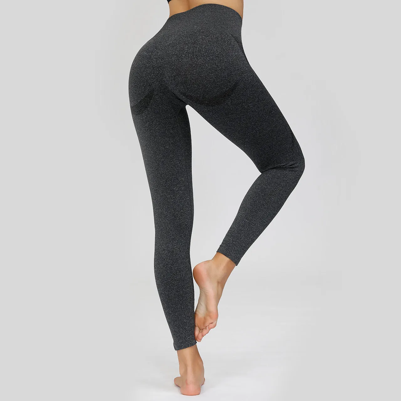 2020 Best Snowflake Smiley Face Pants Jacquard Seamless Yoga Pants Fitness Capris Yoga