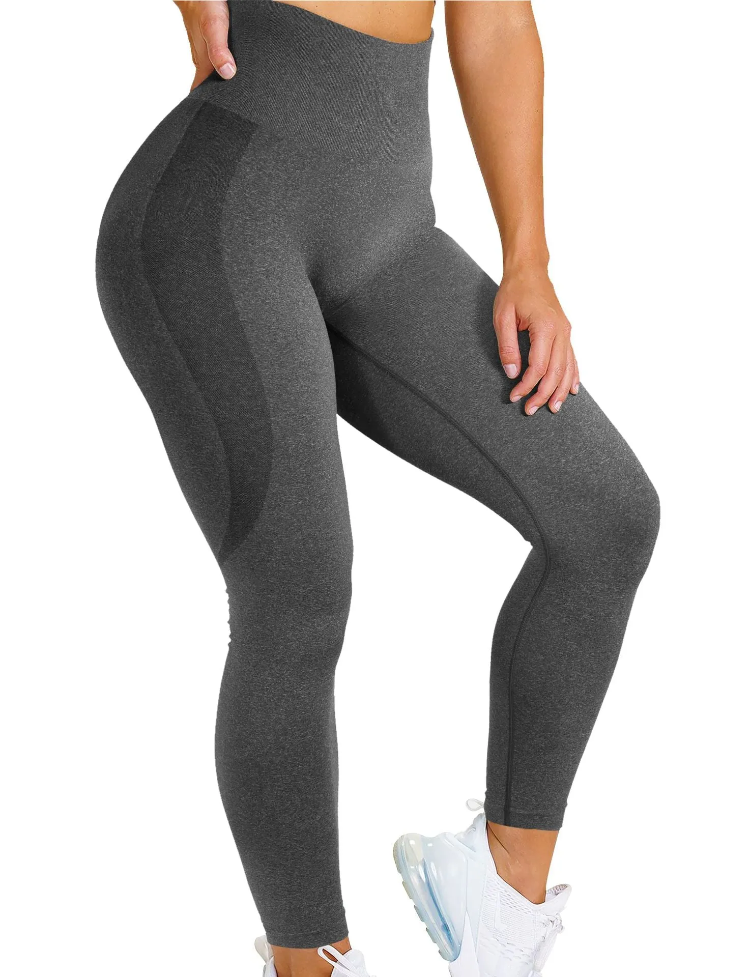2020 Best Snowflake Smiley Face Pants Jacquard Seamless Yoga Pants Fitness Capris Yoga