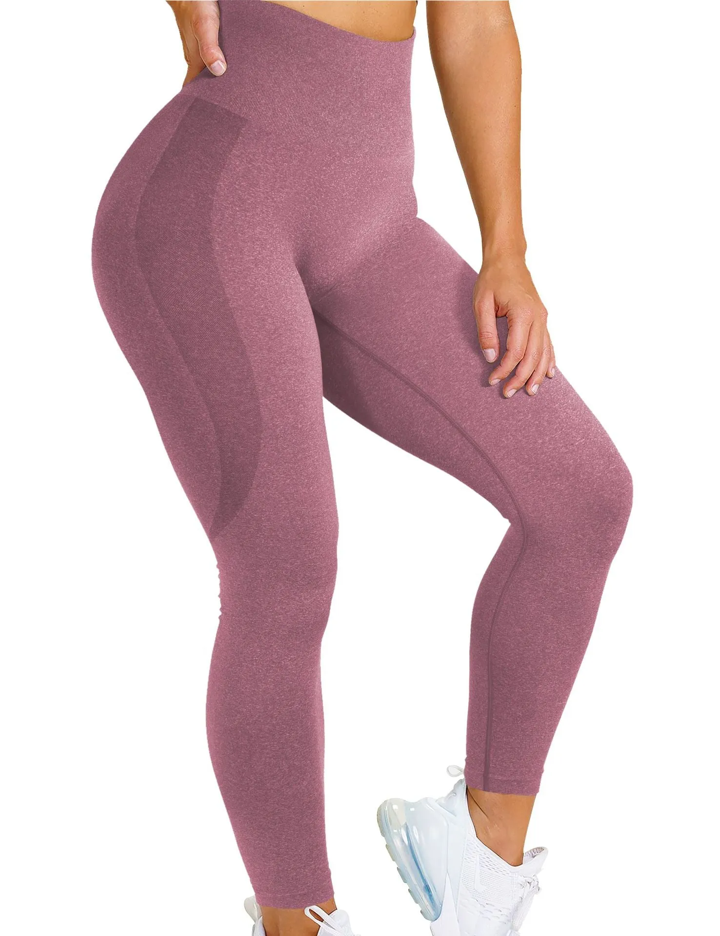 2020 Best Snowflake Smiley Face Pants Jacquard Seamless Yoga Pants Fitness Capris Yoga