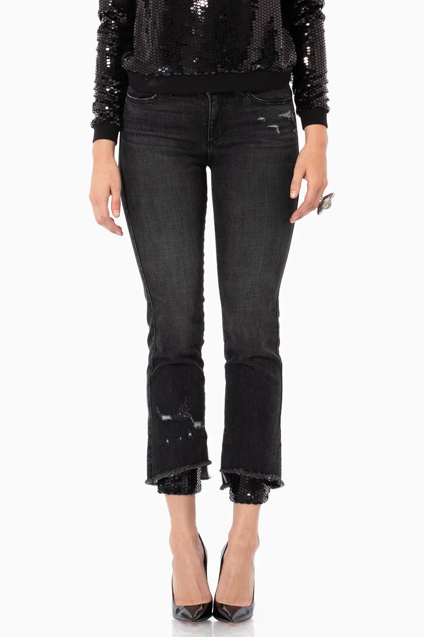 Bernice In Black Confetti