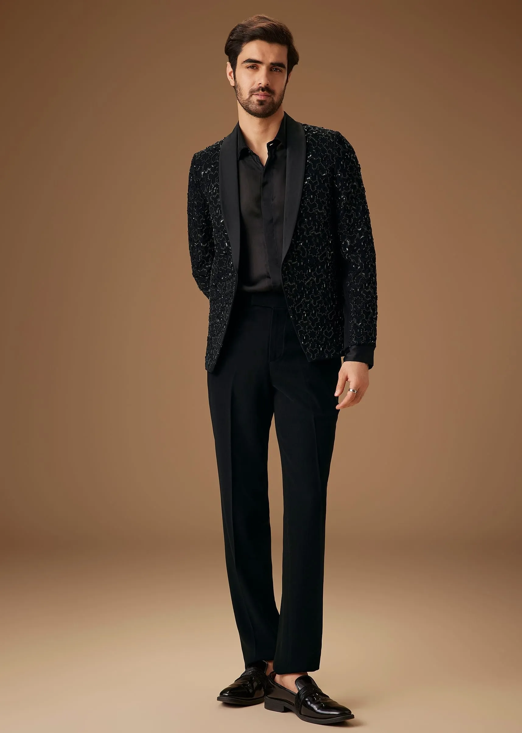 Black Cut Dana Work Tuxedo