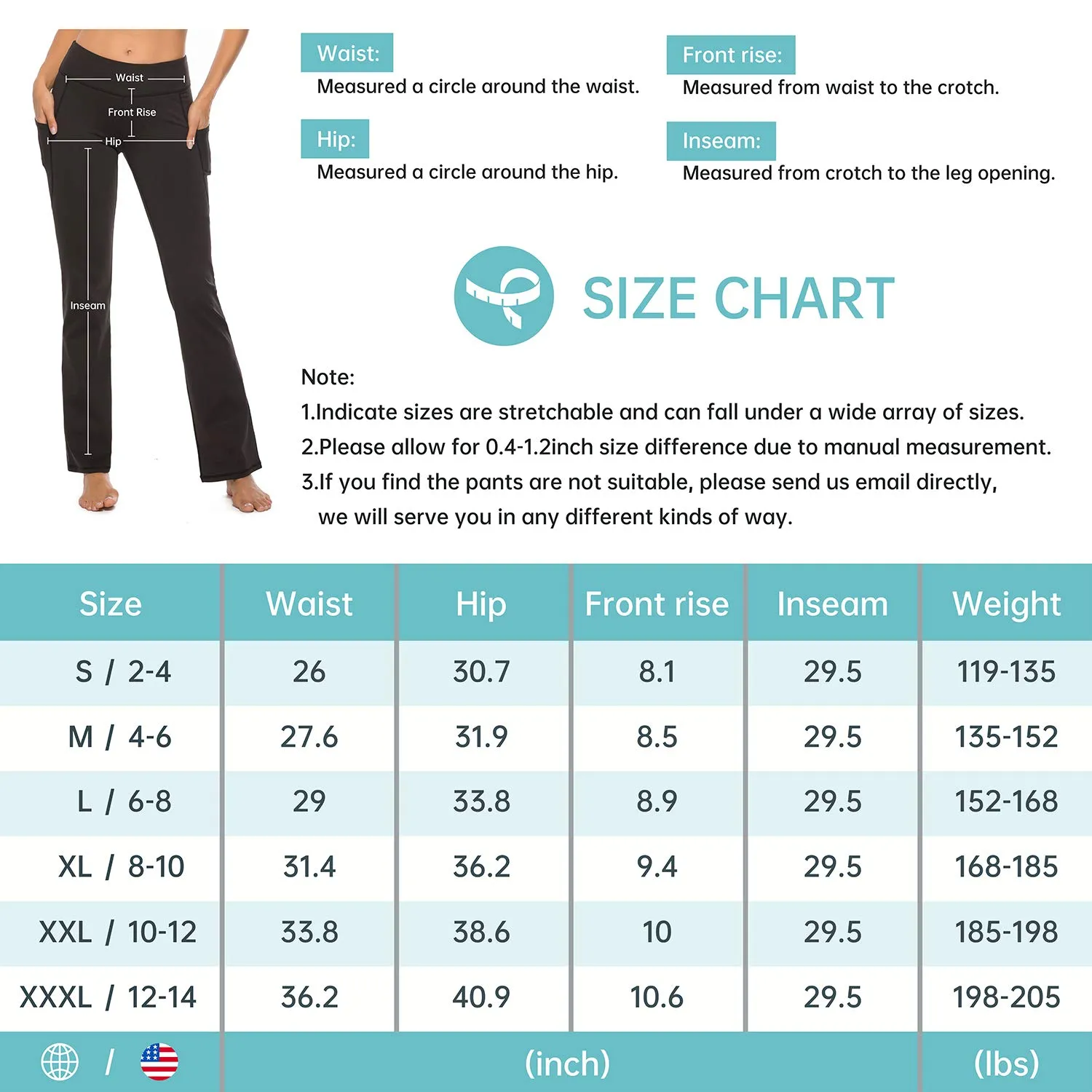 Bootcut Yoga Pants
