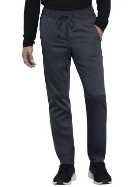 Cherokee Workwear Revolution Men's Jogger Scrub Pant | Pewter