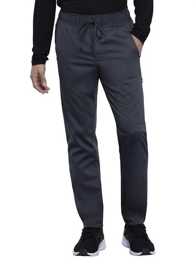 Cherokee Workwear Revolution Men's Jogger Scrub Pant | Pewter