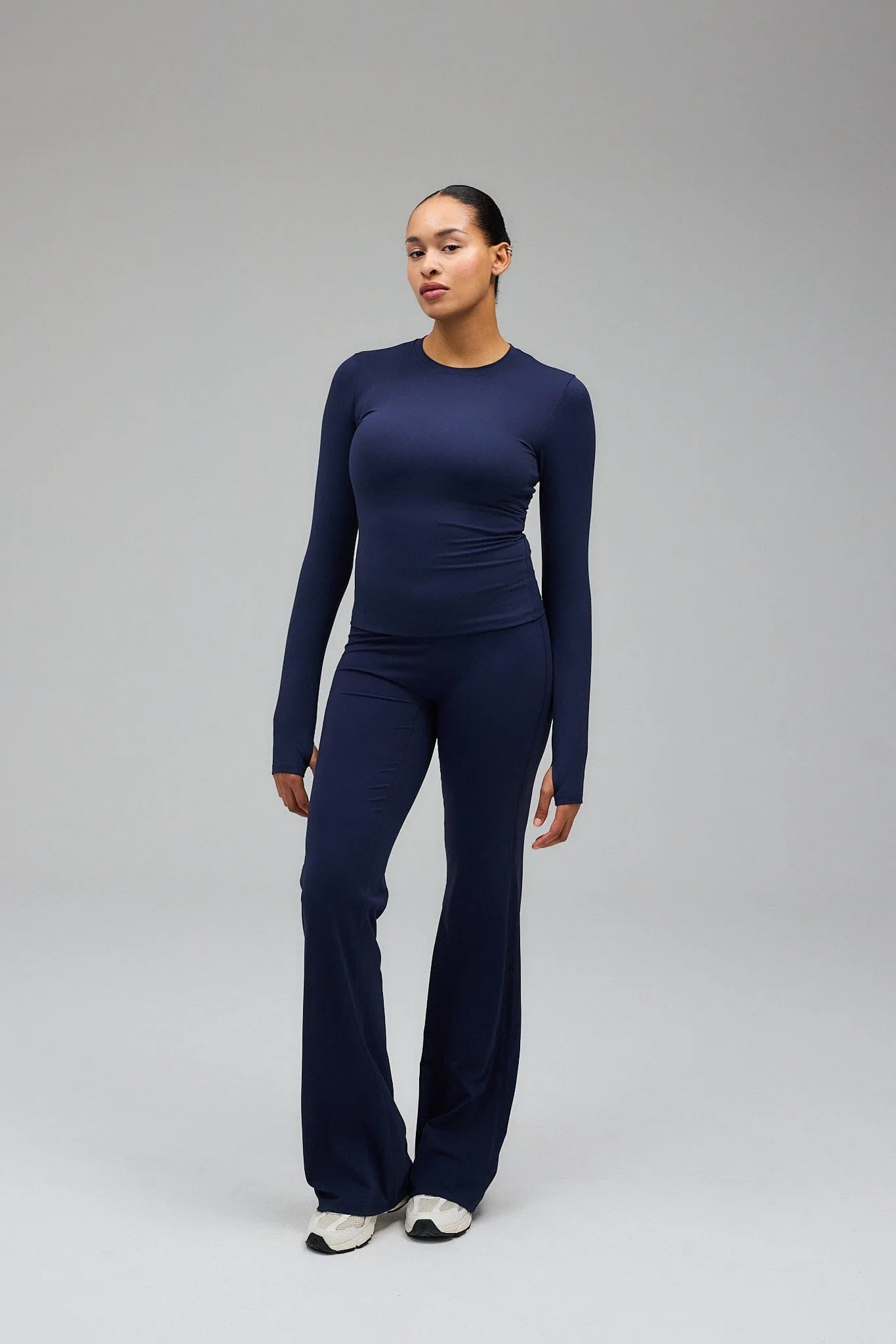 Flare Yoga Pants - Navy