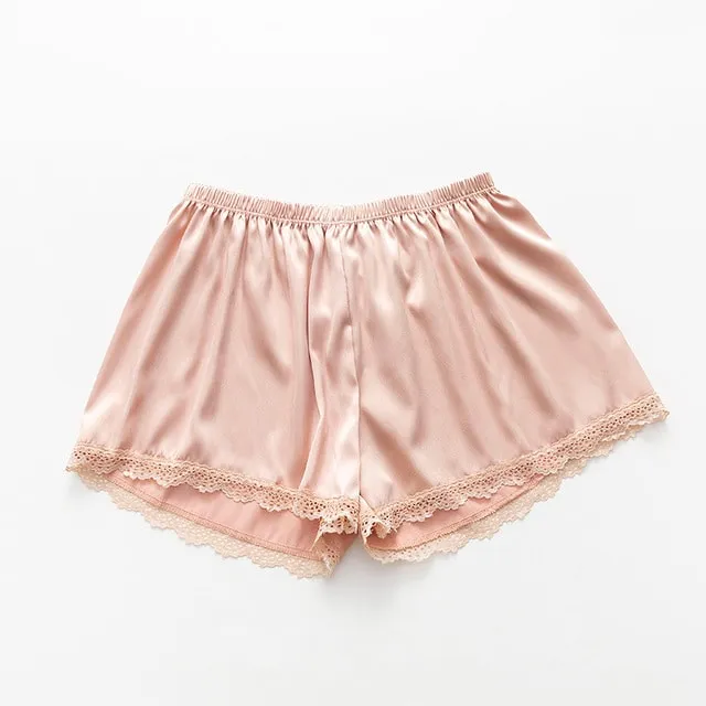 Harajuku Lace Pure Color Short
