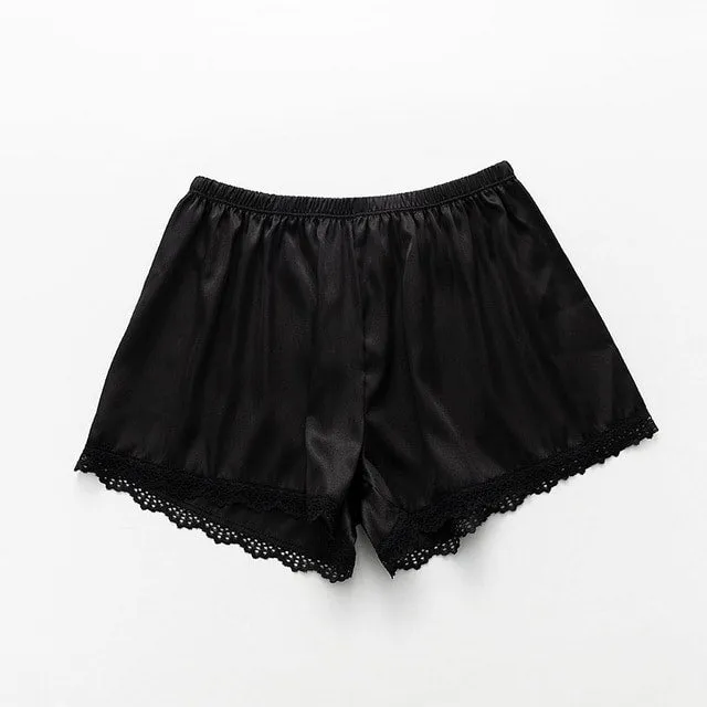 Harajuku Lace Pure Color Short