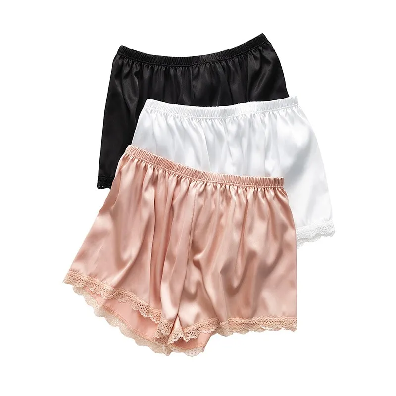Harajuku Lace Pure Color Short