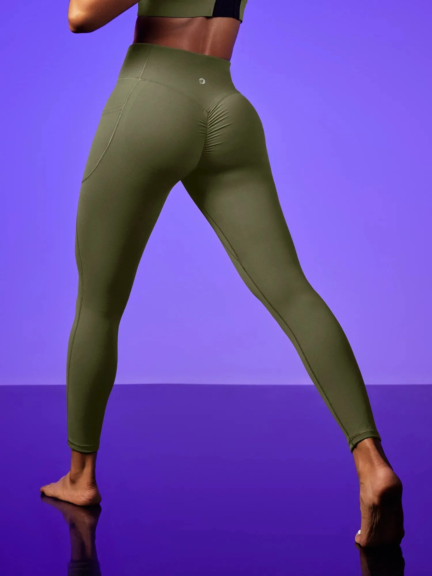 IUGA PowerTight™ Butt Lifting Scrunch No Front Seam Leggings With Pockets