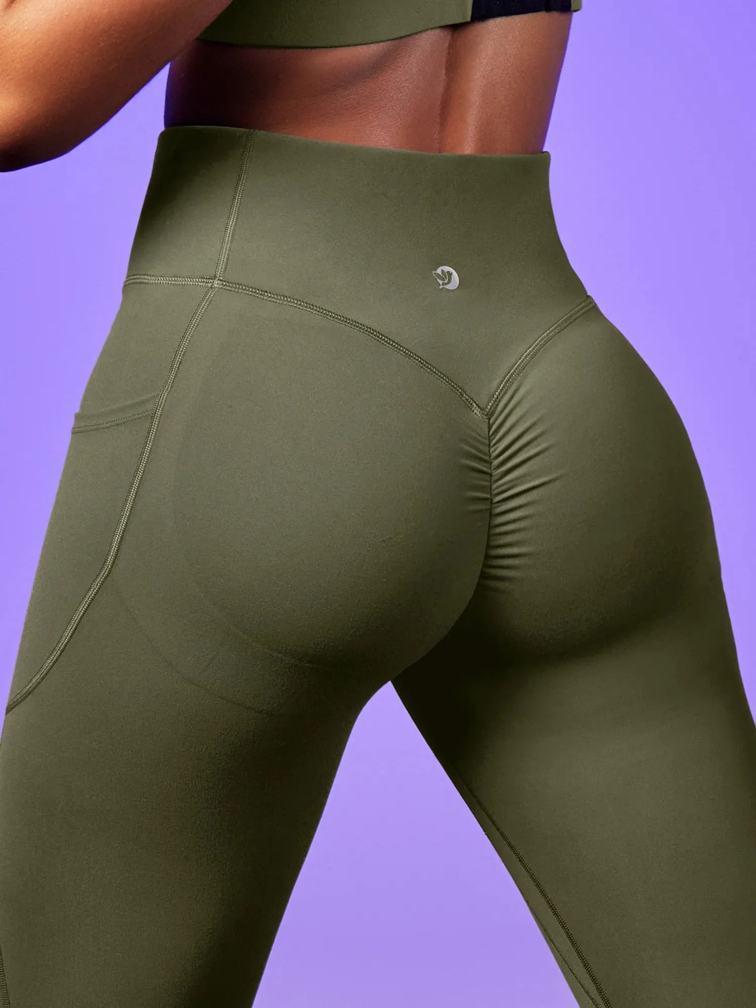 IUGA PowerTight™ Butt Lifting Scrunch No Front Seam Leggings With Pockets