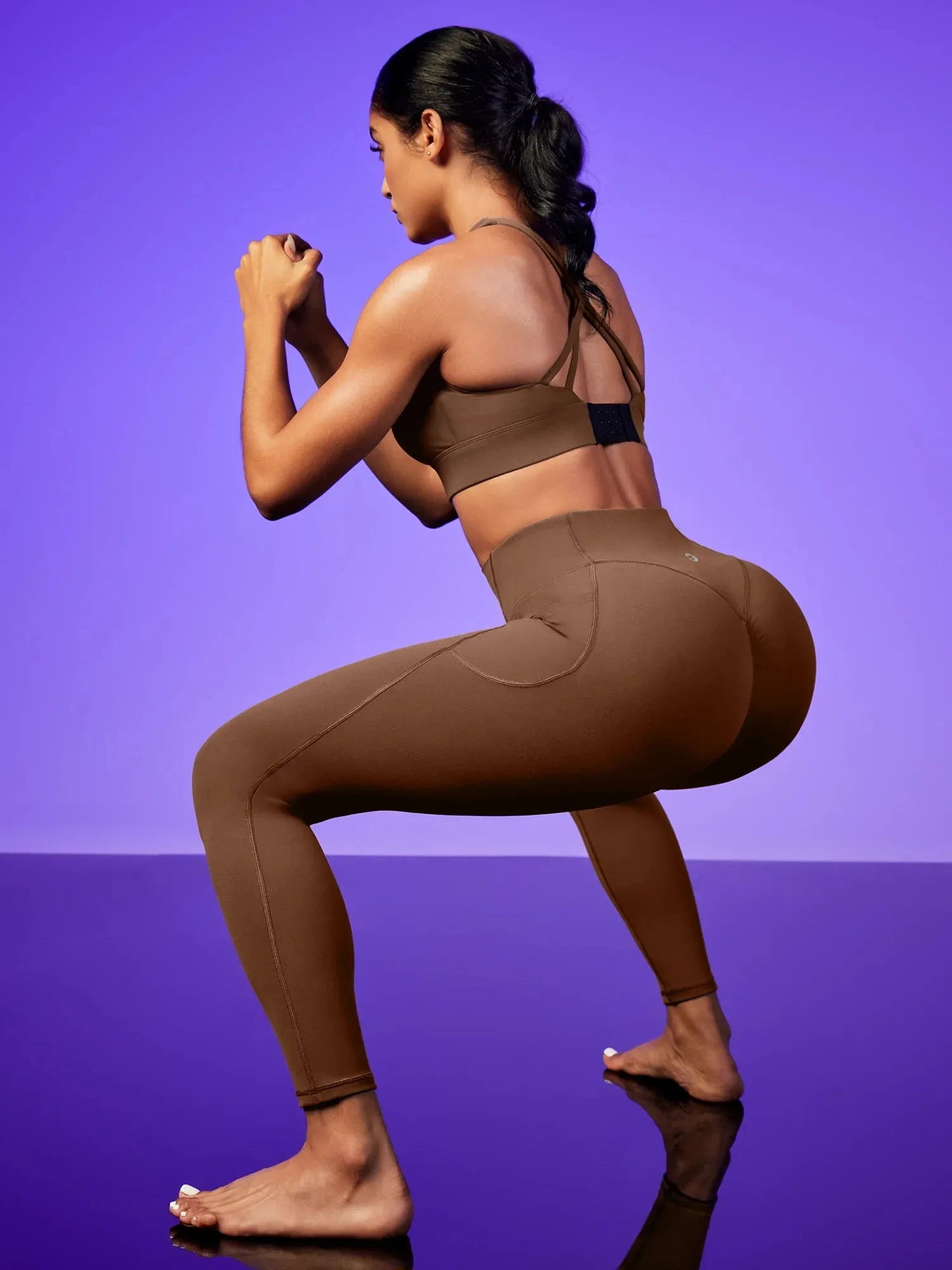 IUGA PowerTight™ Butt Lifting Scrunch No Front Seam Leggings With Pockets