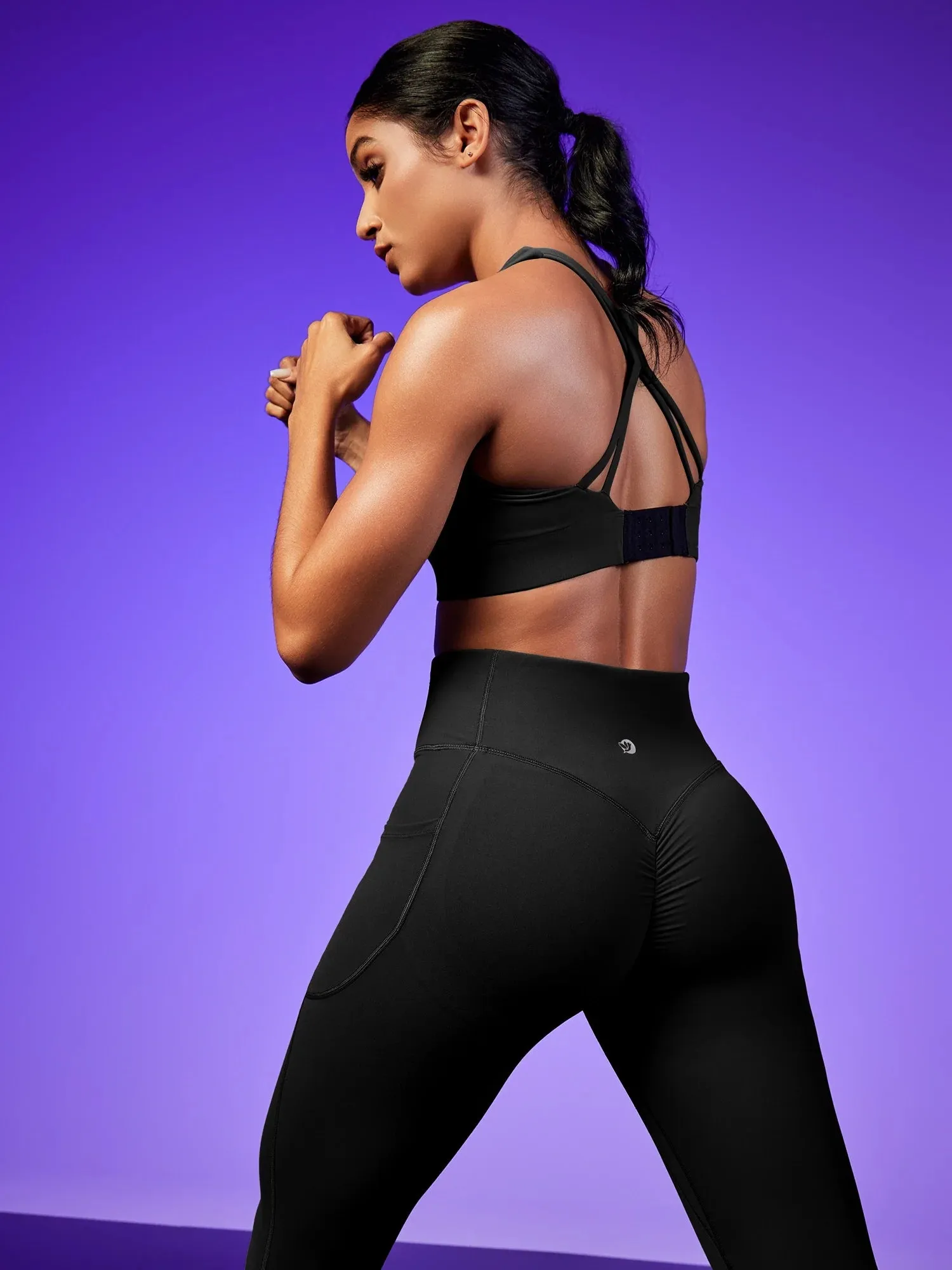 IUGA PowerTight™ Butt Lifting Scrunch No Front Seam Leggings With Pockets