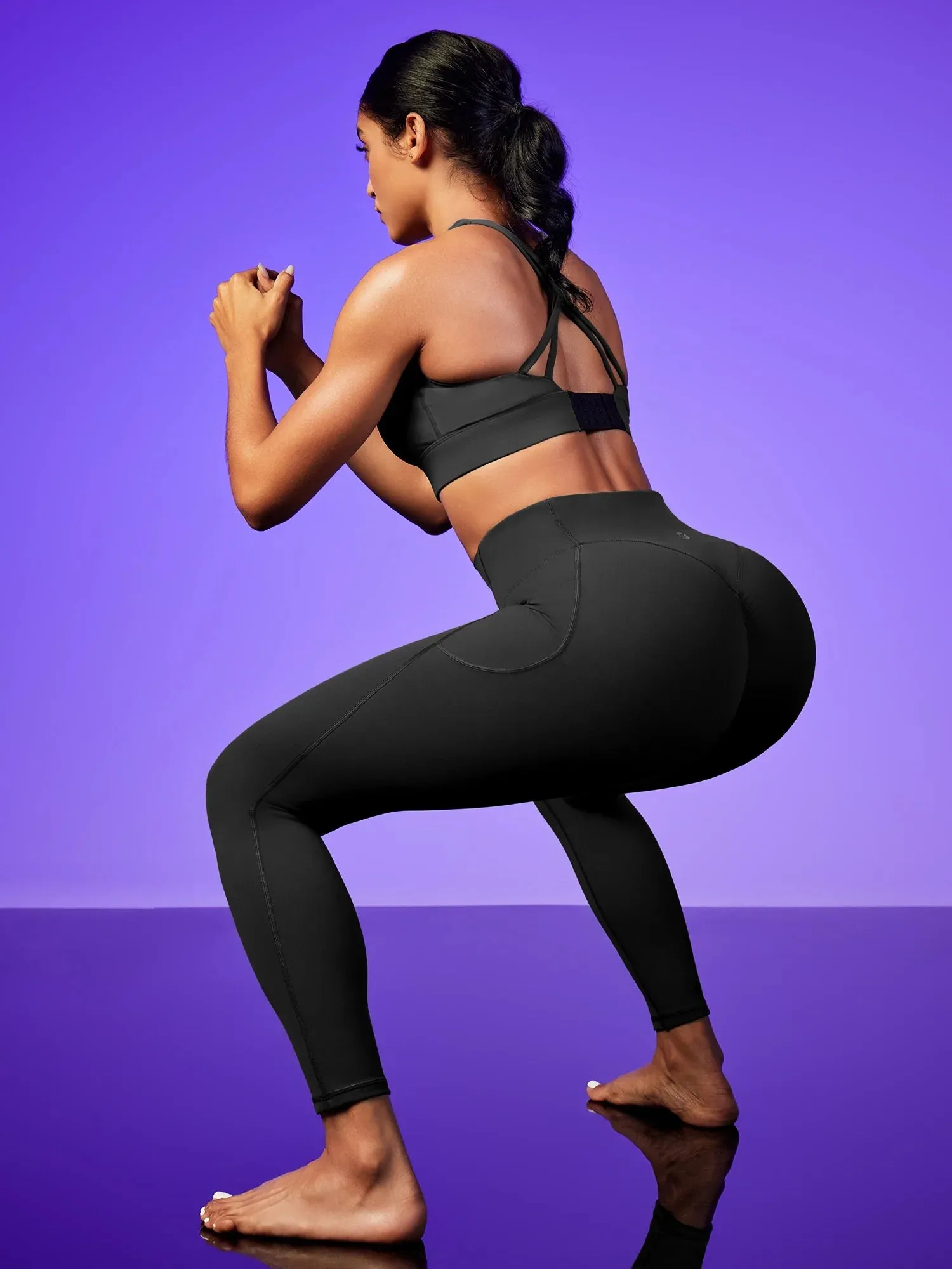 IUGA PowerTight™ Butt Lifting Scrunch No Front Seam Leggings With Pockets