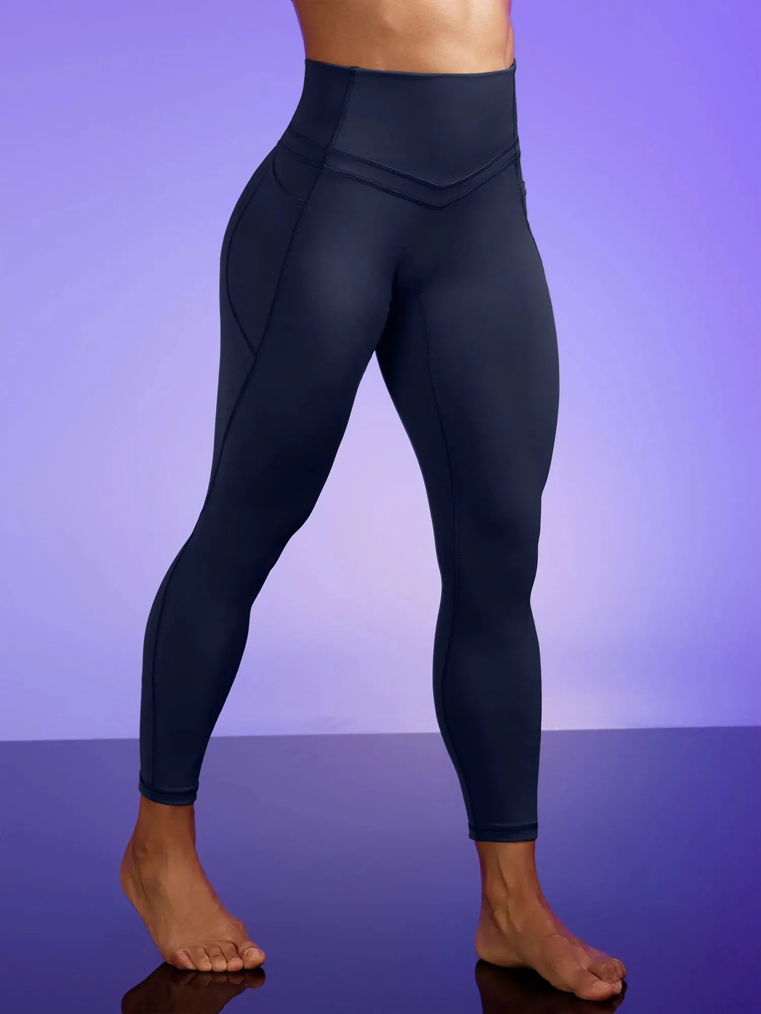 IUGA PowerTight™ Sandwich No Front Seam Leggings