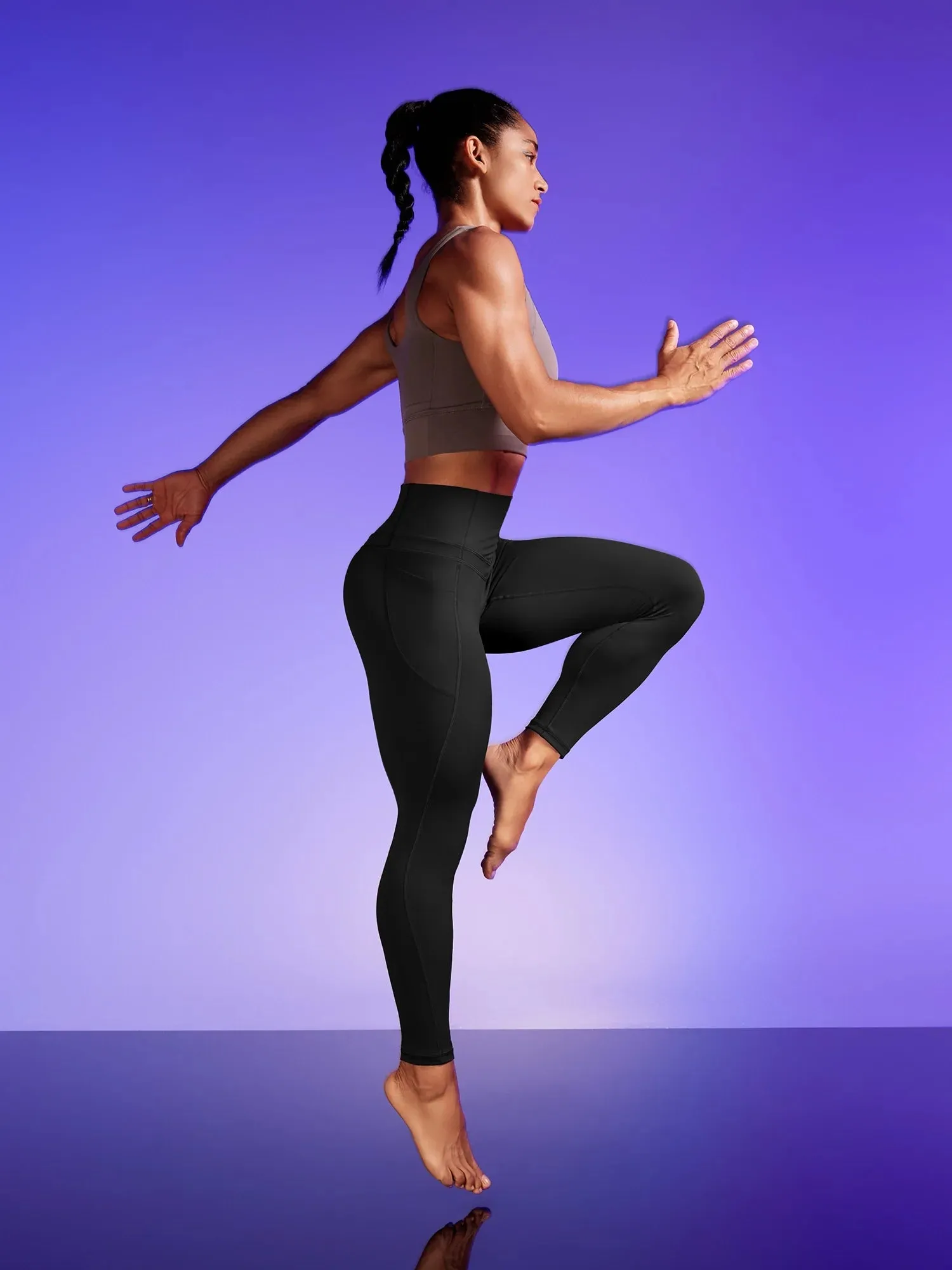 IUGA PowerTight™ Sandwich No Front Seam Leggings