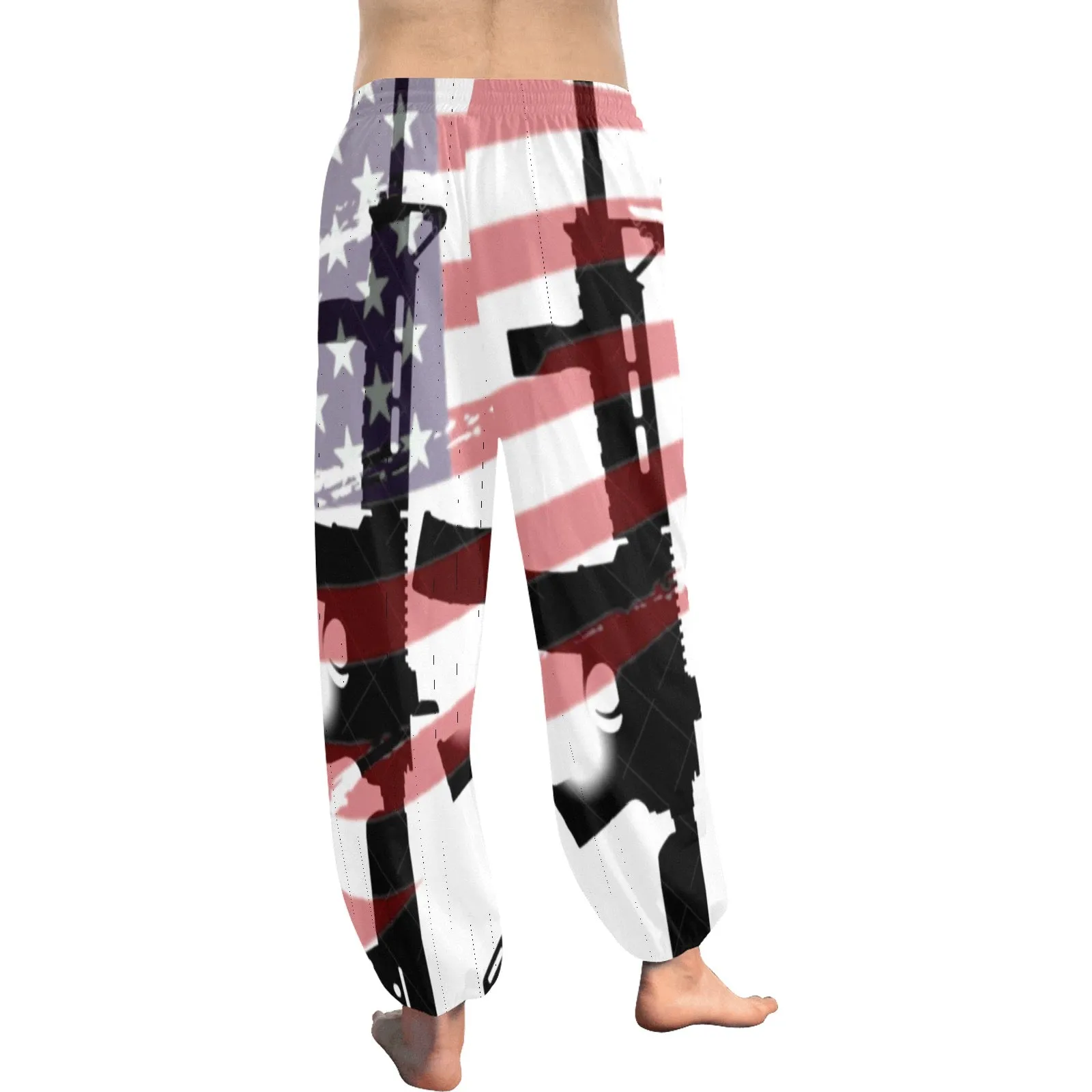 Jaxs & crown RTSO mens pants Women's All Over Print Harem Pants (Model L18)