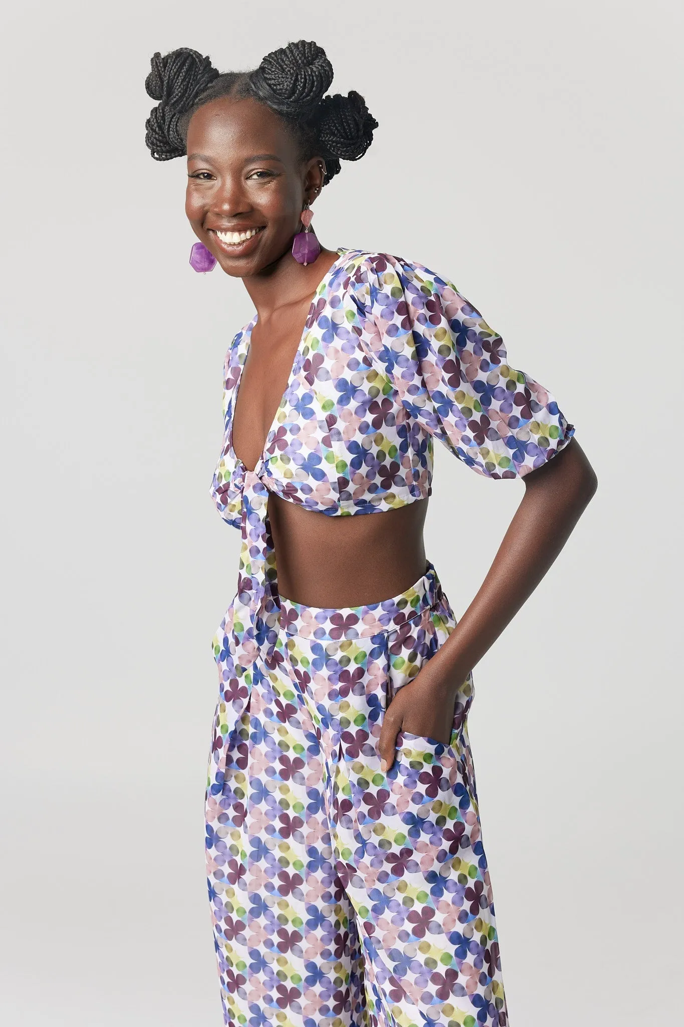 Kaleidescope Culotte Pants