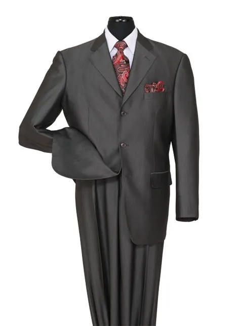 Milano Moda 58025-BLK Mens Suit