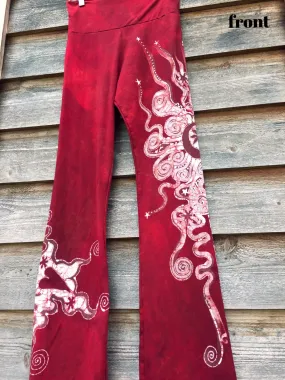 Red Heart Batik Yoga Pants
