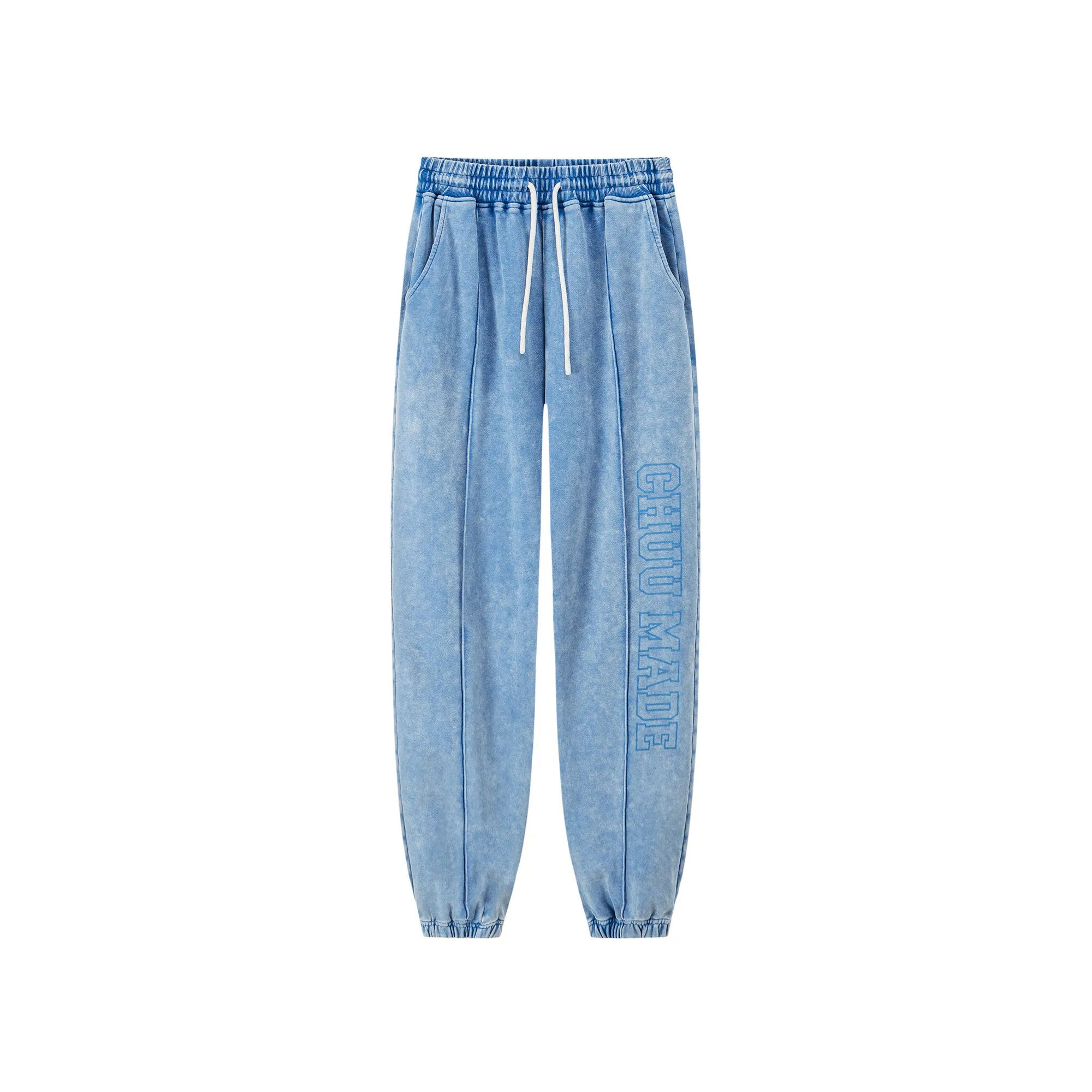The Sun Is High Washed Wide Jogger Pants