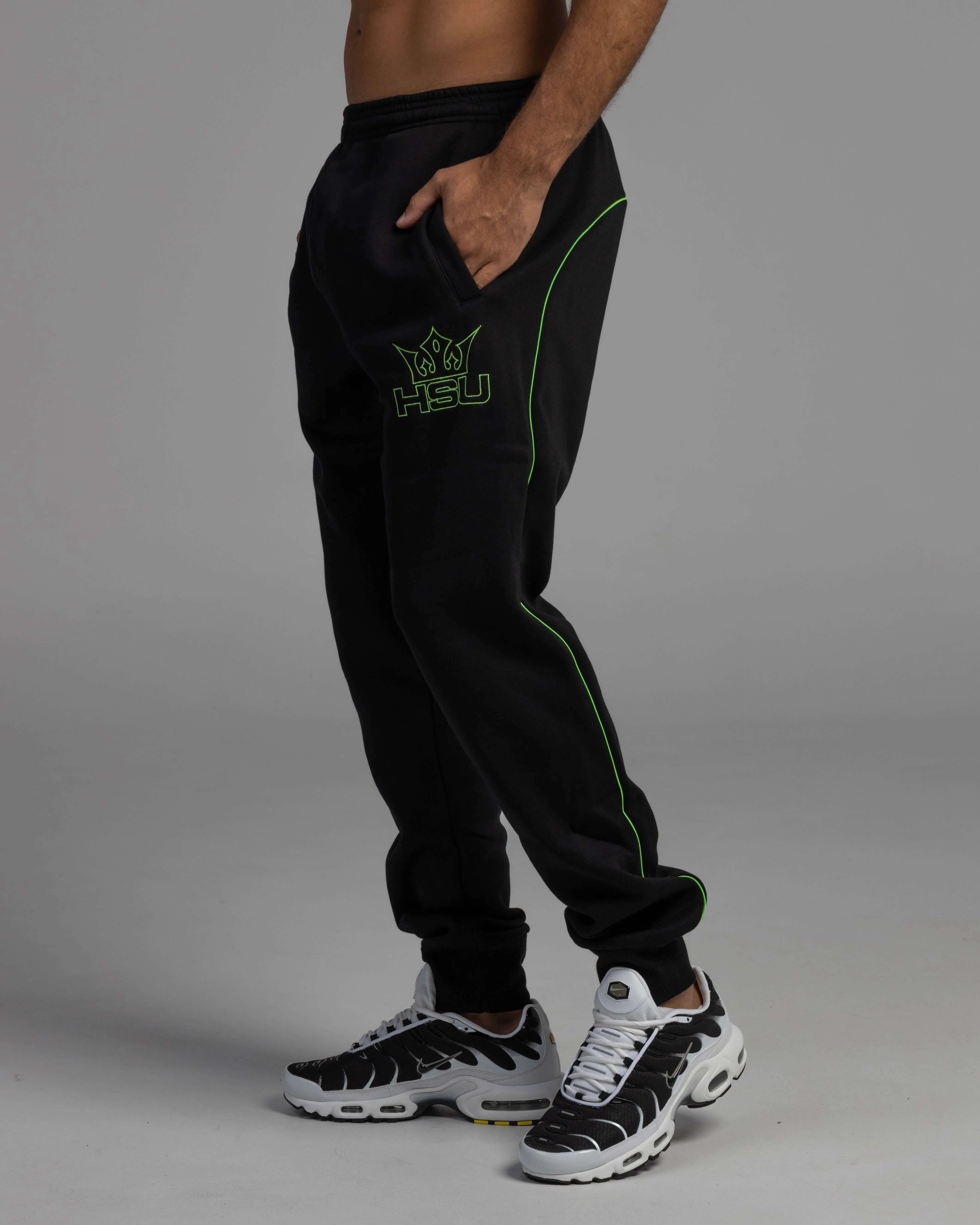 TRACK PANTS - NEON GREEN