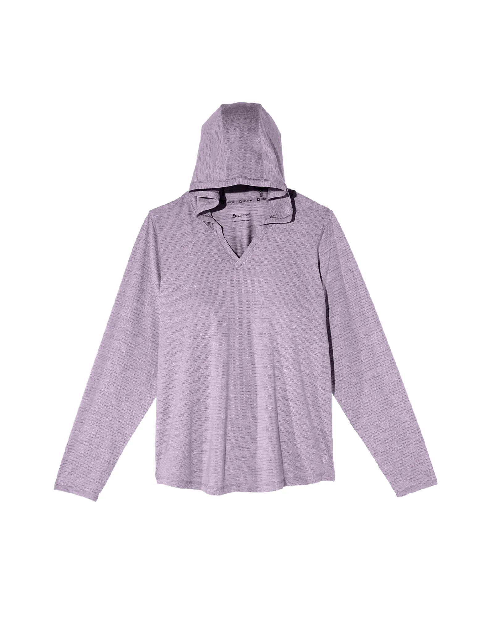 Wisteria Long Sleeve Hooded Tee | Purple